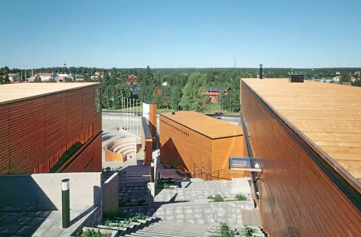Design by Lahdelma & Mahlamäki Architects.