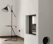 minimalist fireplace