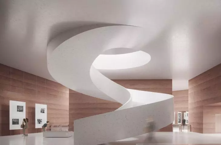 exhibition interiors of the Cinema House