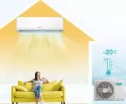 klimatyzator Hisense  Energy Pro — praca do -20 st. 