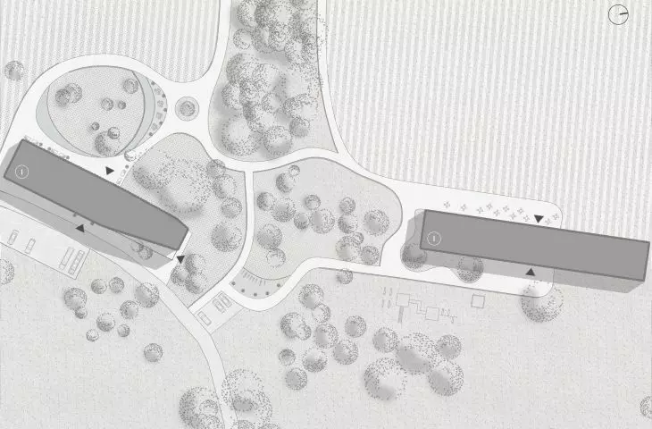 Plan zagospodarowania terenu laguny