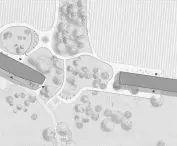 Site plan for the lagoon