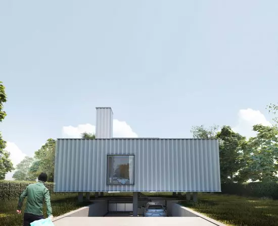 projekt domu jednorodzinnego w&nbsp;Kiekrzu