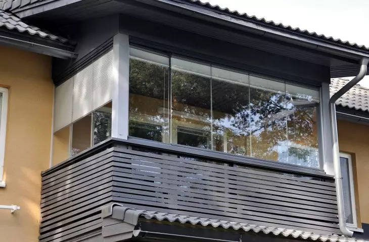 Lumon frameless balcony glazing systems