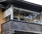 Lumon frameless balcony glazing systems