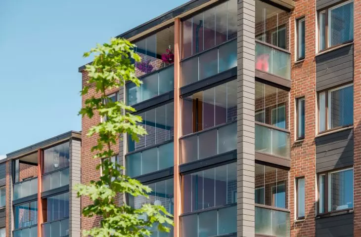 Lumon frameless balcony glazing systems