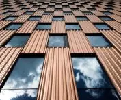 Steel facade