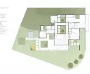 INvisible house, rzut parteru