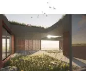 Sensory gardens and light play in the interior