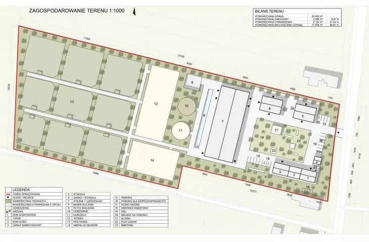 Hippotherapy Foothills, site plan