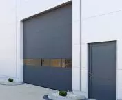 Industrial sectional gate