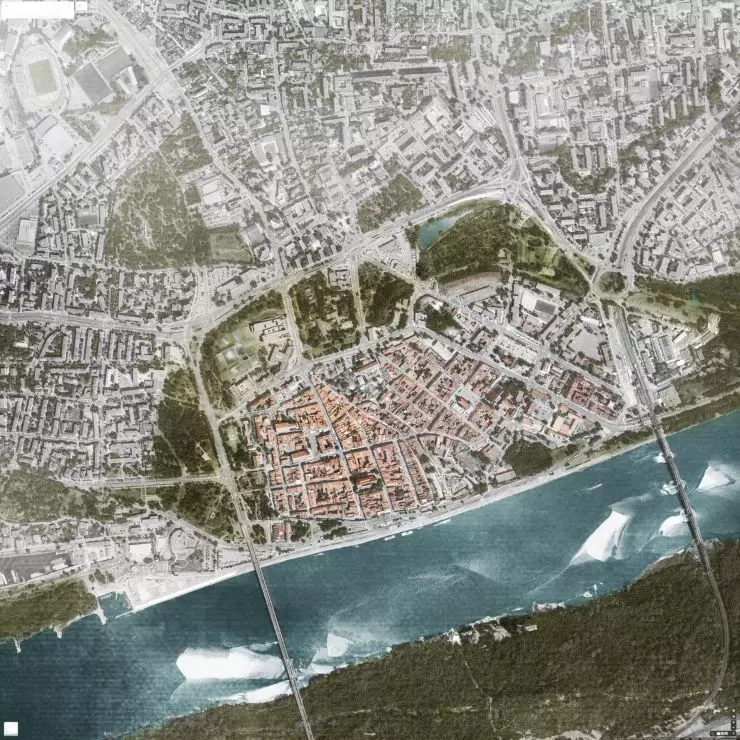przenikanie boulevard layout with ECFC development