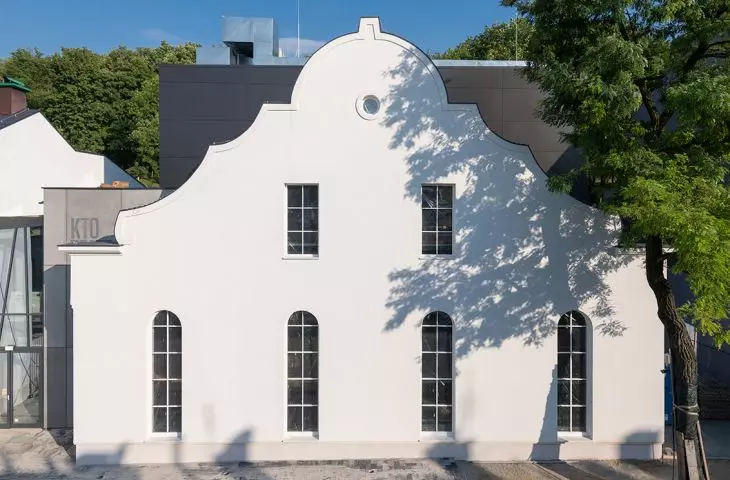 facade of the building