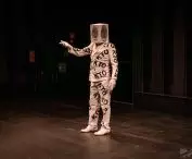 Opening of new WHO headquarters; black box stage