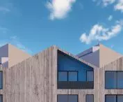 House on Debinska Street, roof visualization