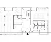 House on Debinska Street, first floor plan