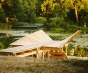birdwatching point, a project by the team of Katrina Dambe and Florian Betat
