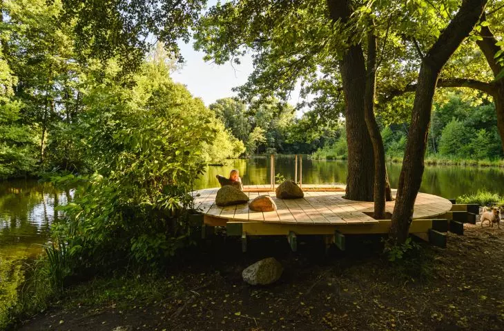 bird observation point, design by the team of Iwo Borkowicz and Adam Siemaszkiewicz