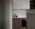 zaokrąglony narożnik w kuchni