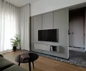 widok z salonu na przedpokój