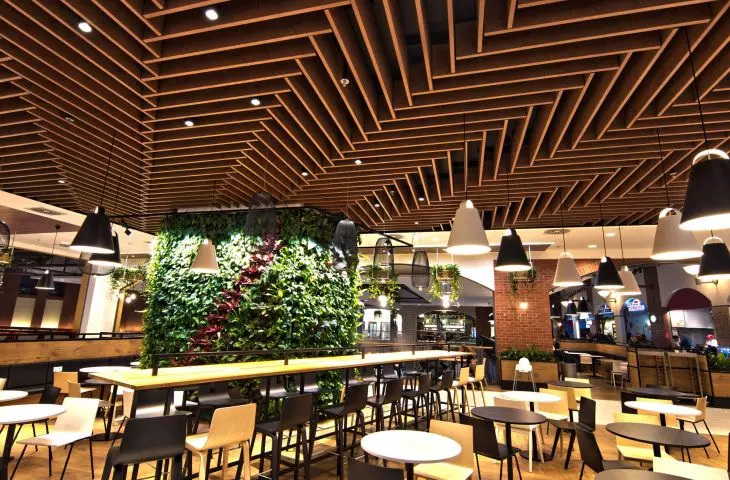 Baffles ceiling systems