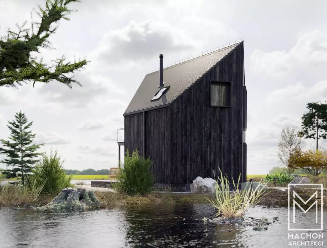 HeXa House kryty
drewnem