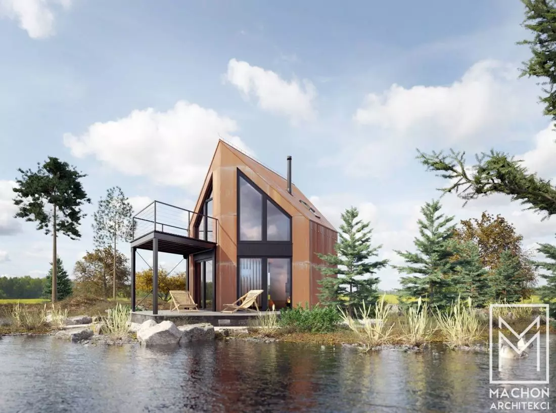HeXa House kryty
cortenem