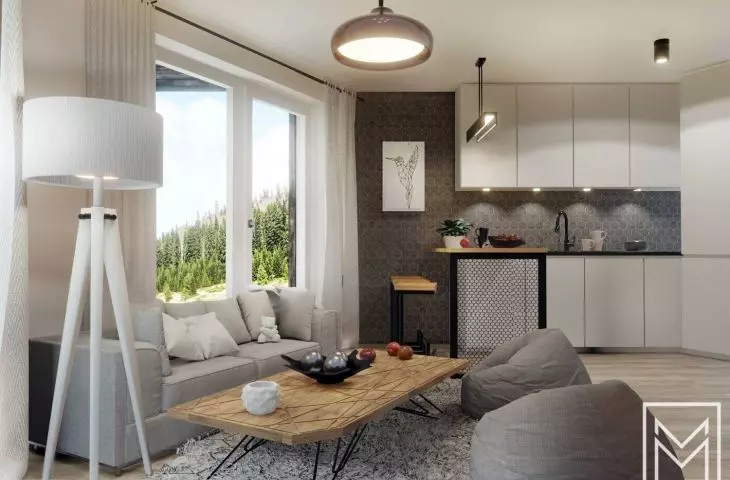 HeXa Hosue, sample interior