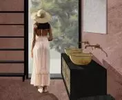 House Smashed, bathroom