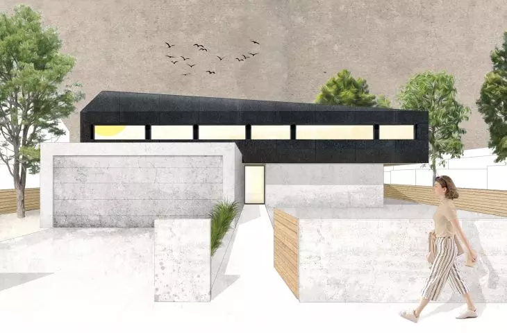 Single-family house project