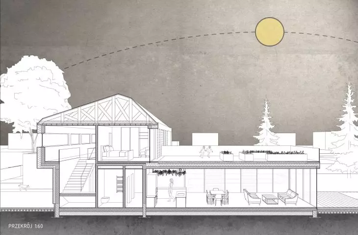 House Smashed, cross-section