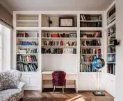 Villa in Old Bielany, library