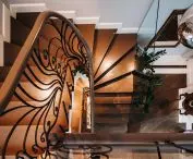 Villa in Old Bielany, staircase