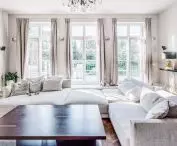 Villa in Old Bielany, living room
