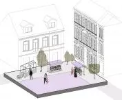 Urban space - market
