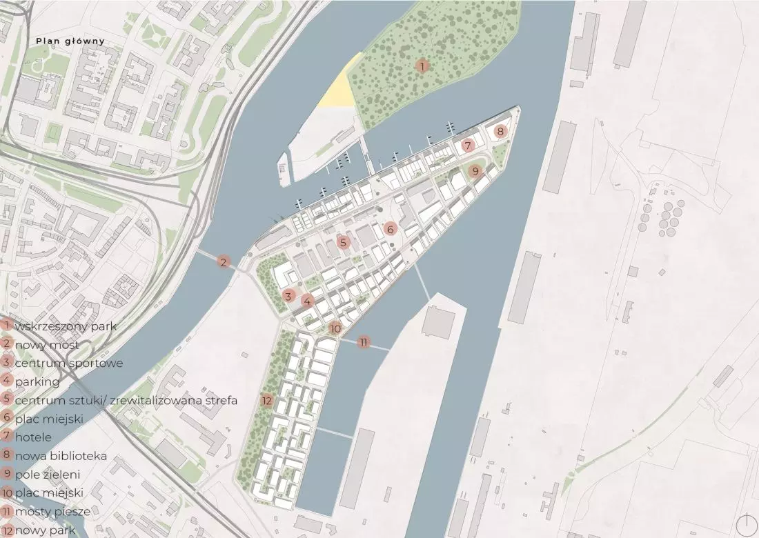 Plan Łasztowni po
wprowadzonych zmianach