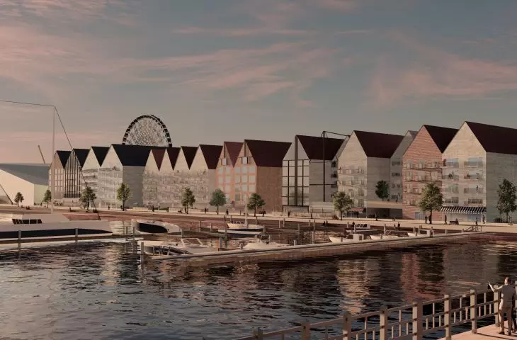 Łasztownia, waterfront