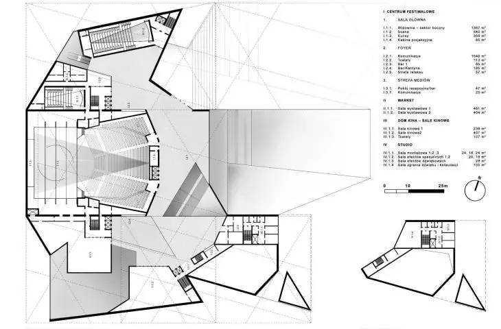 piano nobile and level +9 projections