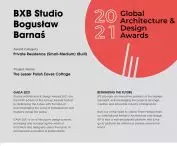 Małopolska Chata Podcieniowa z nagrodą GADA 2021