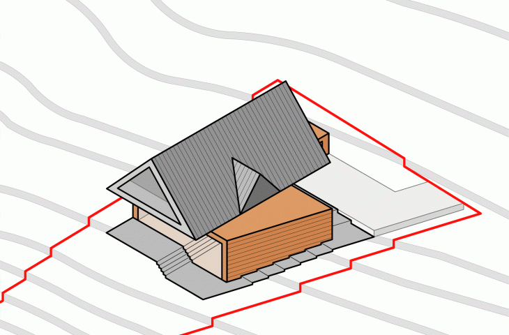 Schemat projektowy domu