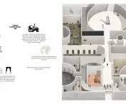 Atheneum of architecture in Copenhagen, concept