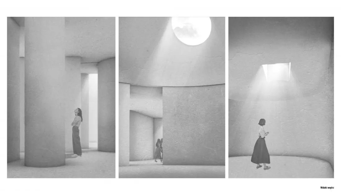 Ateneum architektury
w Kopenhadze, wnętrza
