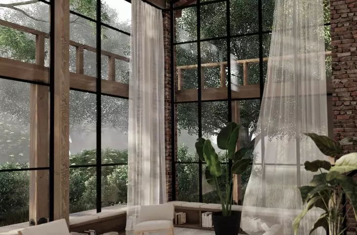View of the orangery