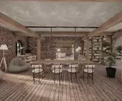 Inside the library