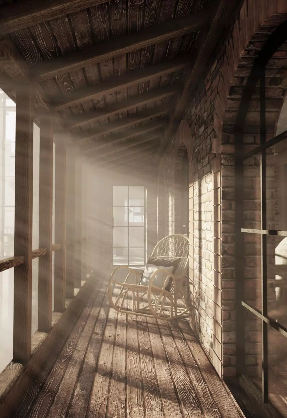 Dobudowany balkon