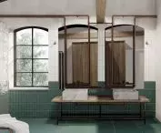 Industrial bathroom