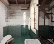 Bathroom in industrial style