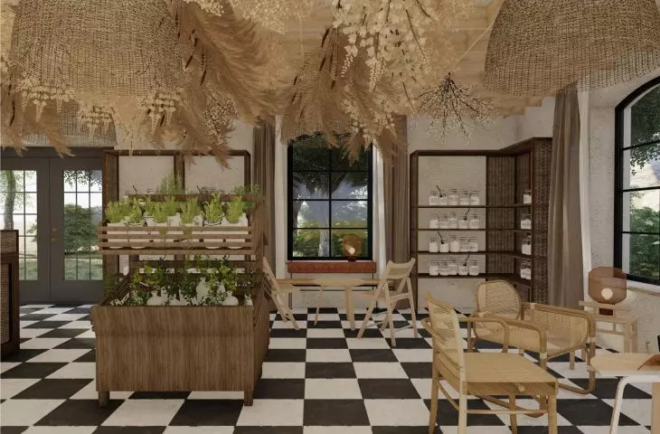 Store interior