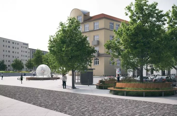 Lazarski Square in Poznan