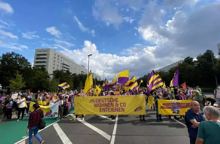 Protest w Berlinie